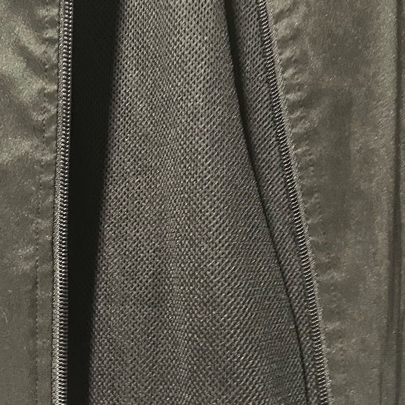 Alia Petites Black Zip-Up Bomber Style  Jacket Size 12P - Picture 6 of 12